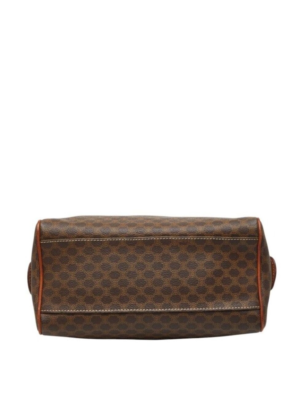 ★SOLD★ Celine Macadam Mini Boston Bag Brown Leather - Picture 3 of 10